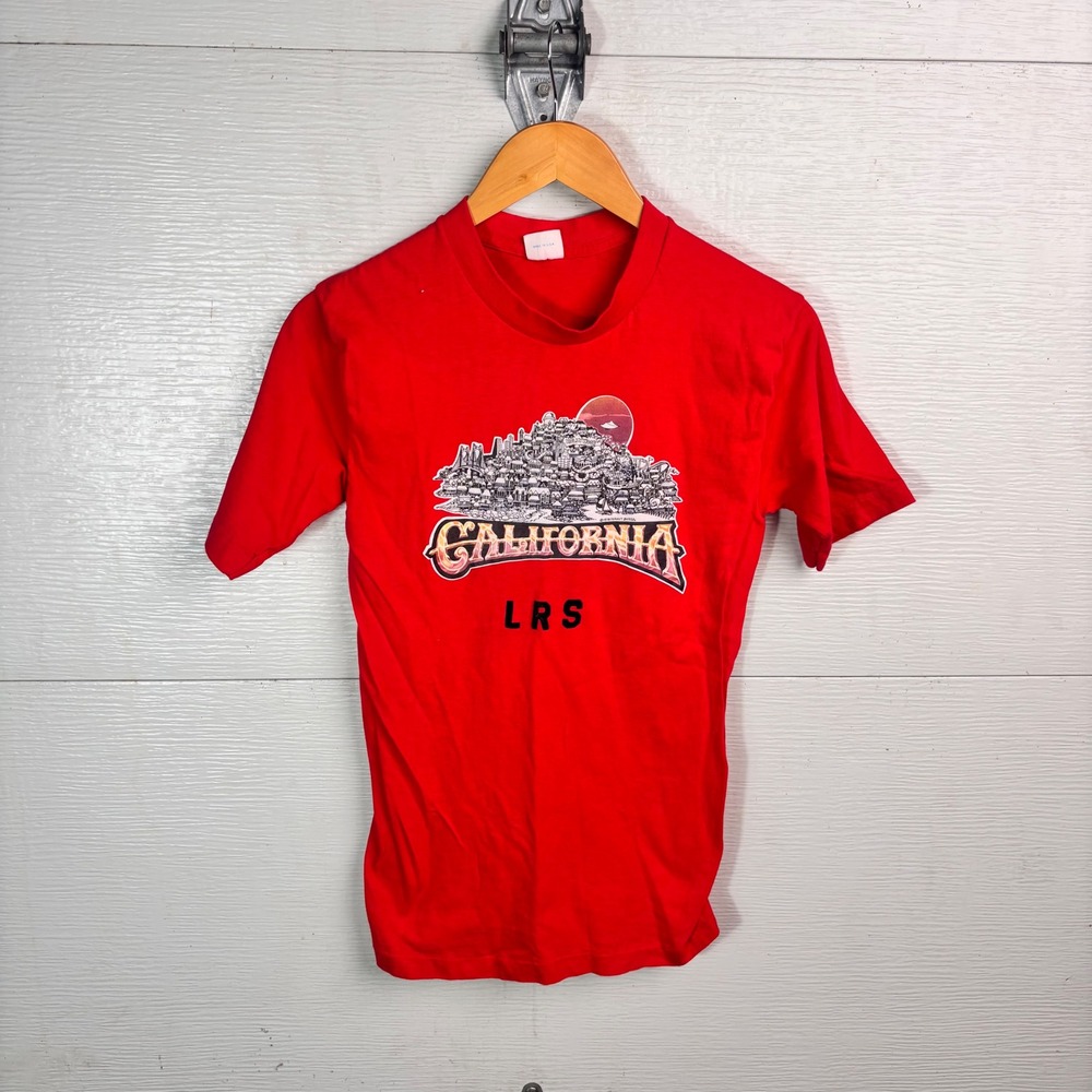 1978 California Peanut Butter Belton T Shirt Medium Vintage Tourist Graphic